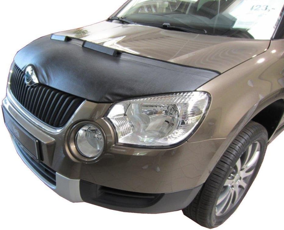 Hood Bra Front End Nose Mask Compatible with Skoda Yeti 2009-2013 Bonnet Bra STONEGUARD Protector Tuning