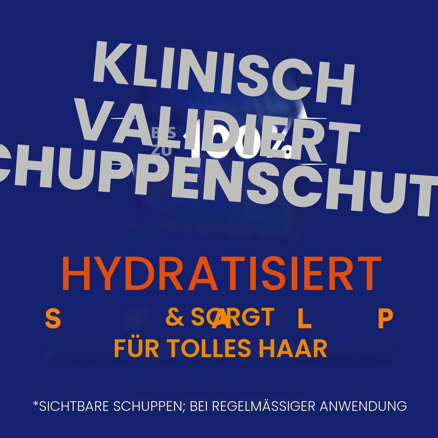 Head and Shoulders Clinical Strength Shampoo zur Behandlung von Schuppen und seborrhoischer Dermatitis, 400 ml, 2 Stück