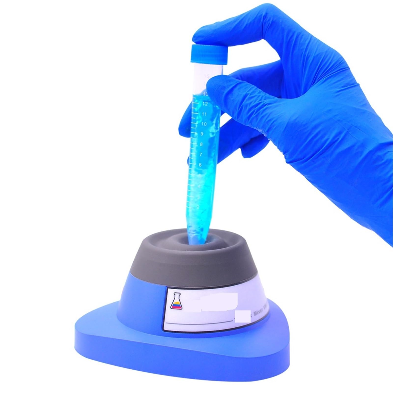 Homogenisator, Professioneller MixerMini-Chemikalienschüttler mit variabler Geschwindigkeit Orbital-Reagenzflaschenrührer Probenhomogenisator