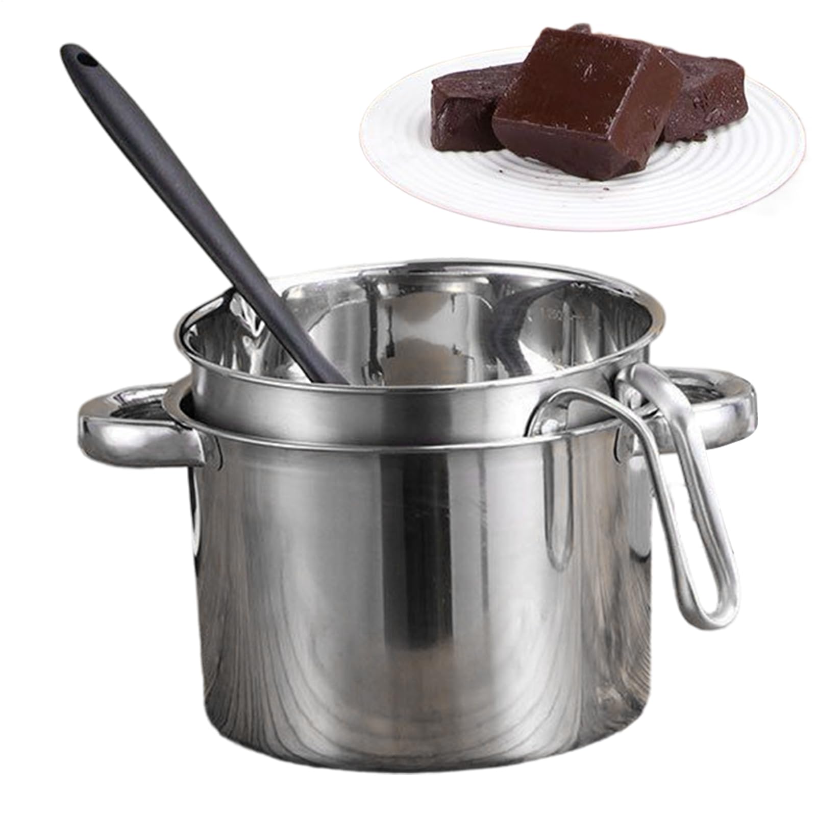 Generico Pentola per Fonduta di Cioccolato Utensile per Fonduta da Cucina