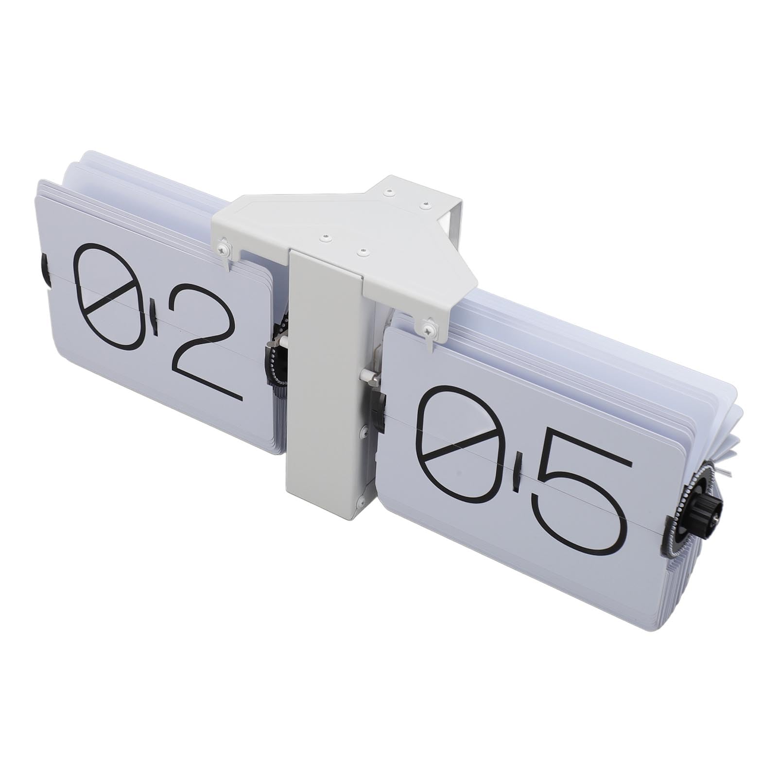 Horloges de Table, Rétro en Acier Inoxydable 304 PVC, Grande Horloge à Bascule Facile à Lire pour Dortoir (#1)