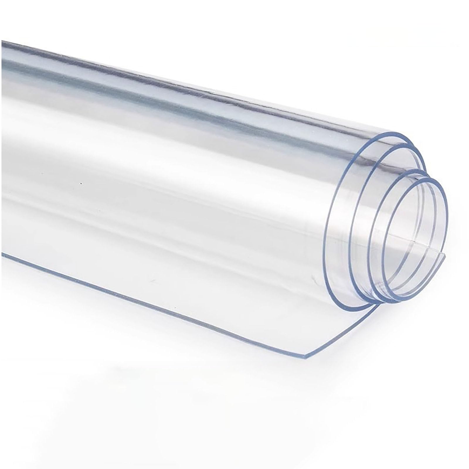 Nappe Transparente Facile à Nettoyer 62x92 cm : Film PVC Résistant aux Taches de Bureau