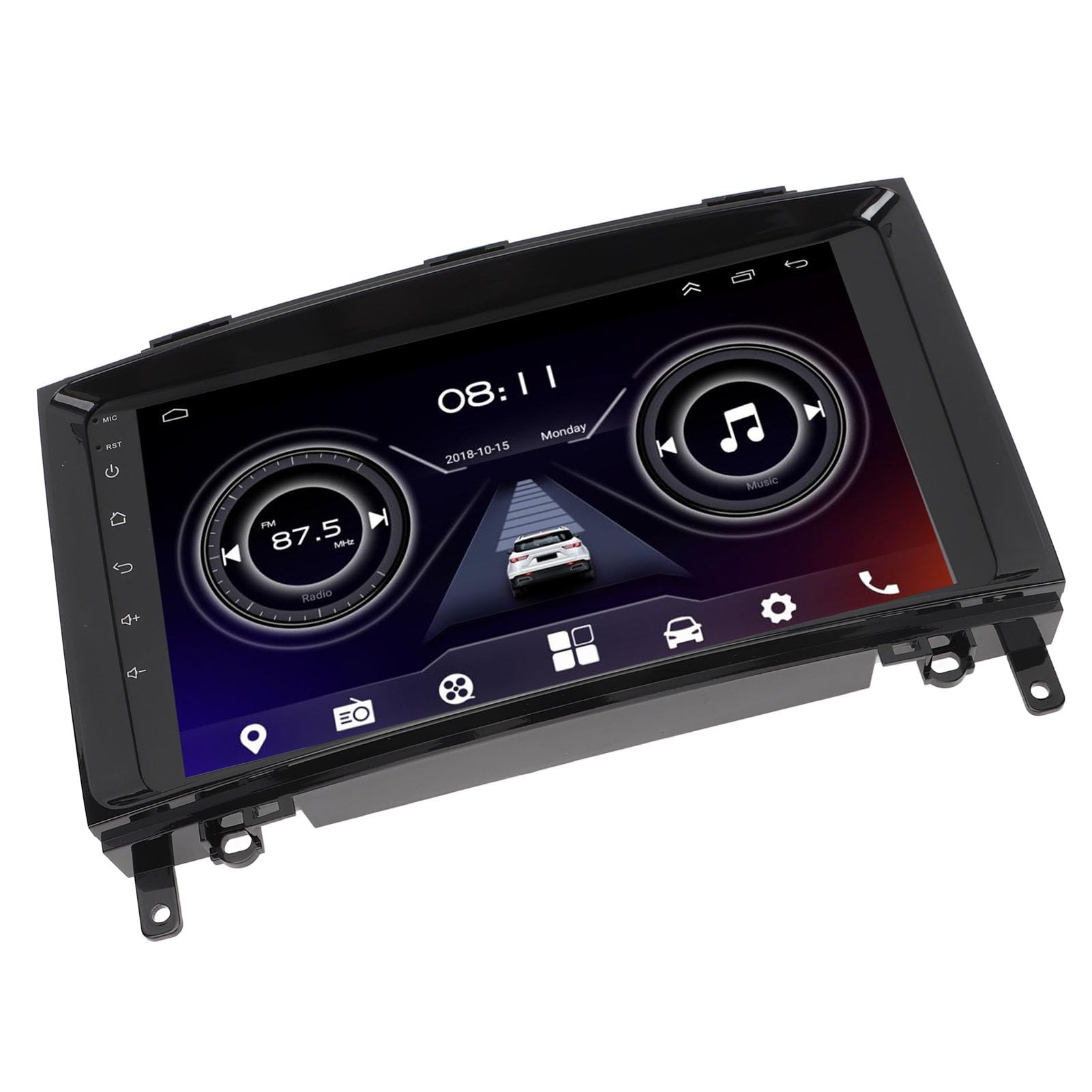 Nawigacja samochodowa stereo z systemem Android 12, 9-calowy ekran dotykowy, kompatybilna z Viano Vito Sprinter klasy B W245, B150, B160, B170, 2 GB, 32 GB ROM, WiFi Bluetooth