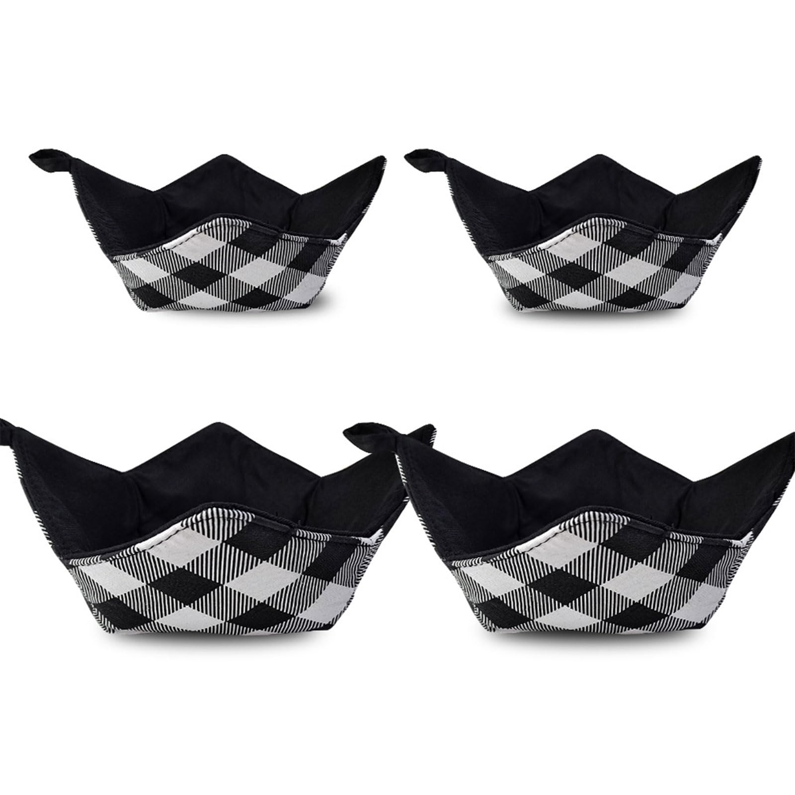 Microwave Bowl or Pot Holders Microwave Bowl Holder Set to Keep Food Warm Potholder Protector Large Pads Hot Rack