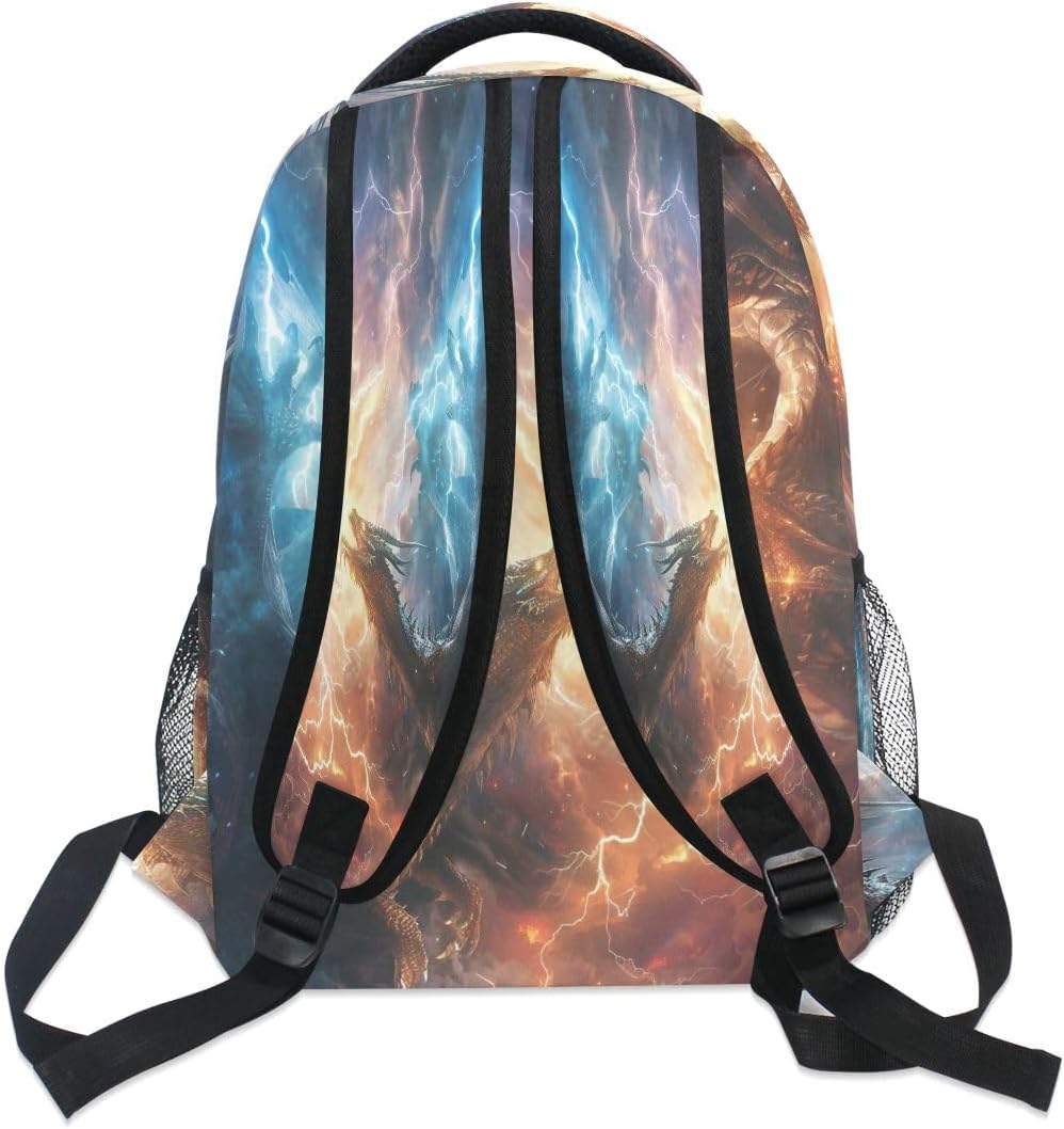 School Backpacks Flower Horse Student Backpack Big For Girls Kids Elementary School Shoulder Bag Bookbag