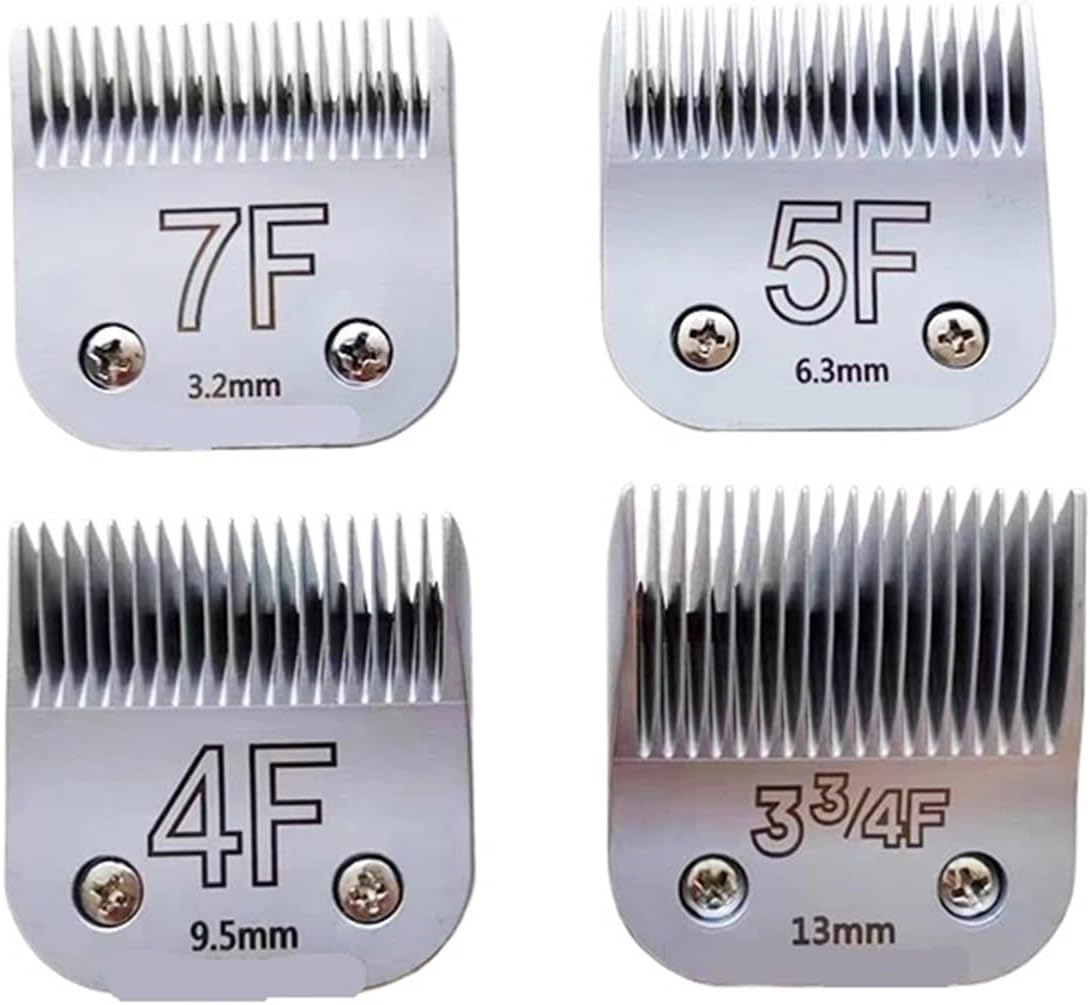 Professional Dog Clipper Precision Blade Set A5 Type Knives Adapter，Compatible For Andis，Compatible For Oster，Series For Pet Grooming(13mm Blade 1pcs)