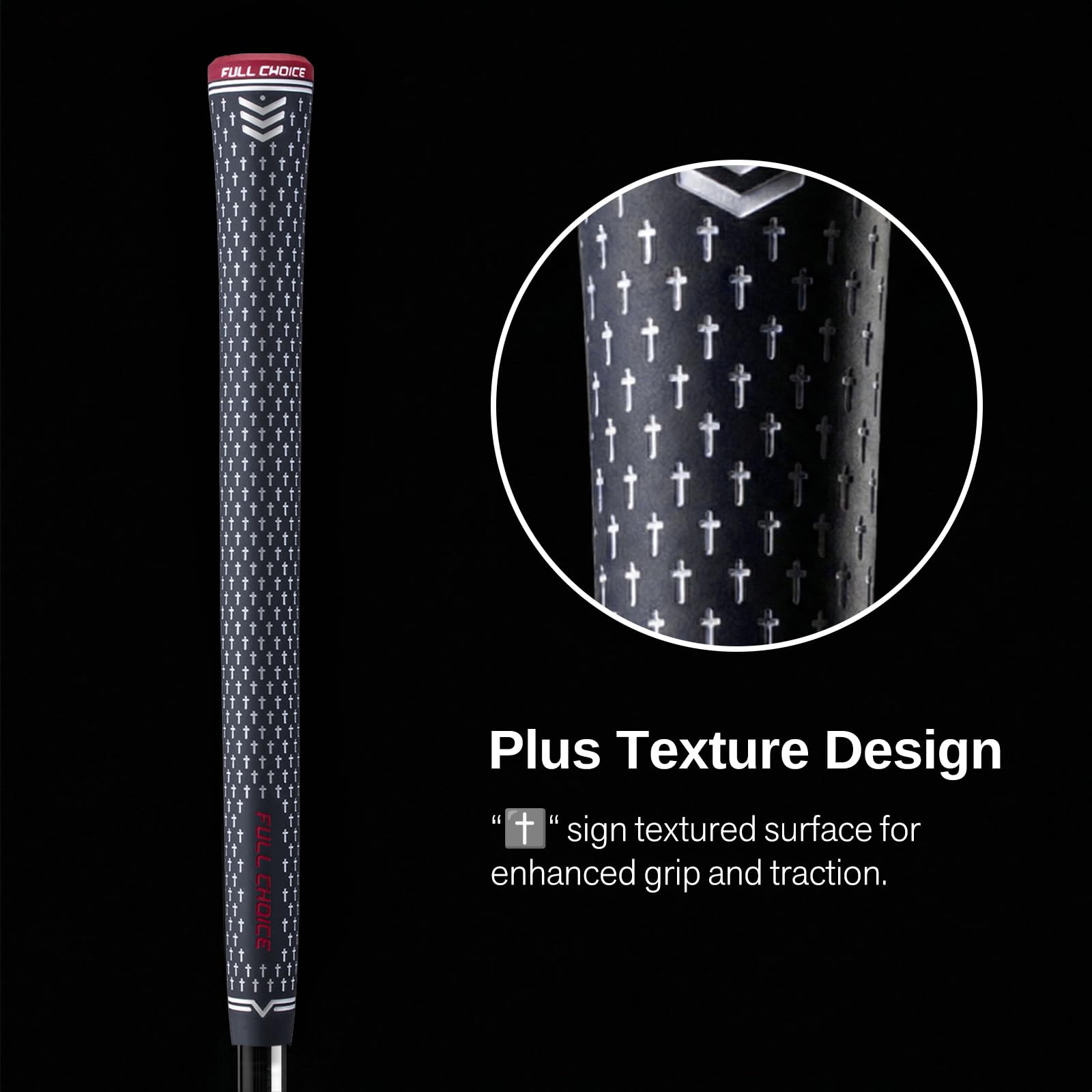 Paquete de 13 empuñaduras de goma para golf, diseño conciso de moda, antideslizantes, elige entre 13 empuñaduras o 13 empuñaduras con kit de regripping, tamaño estándar/medio/jumbo, 5
