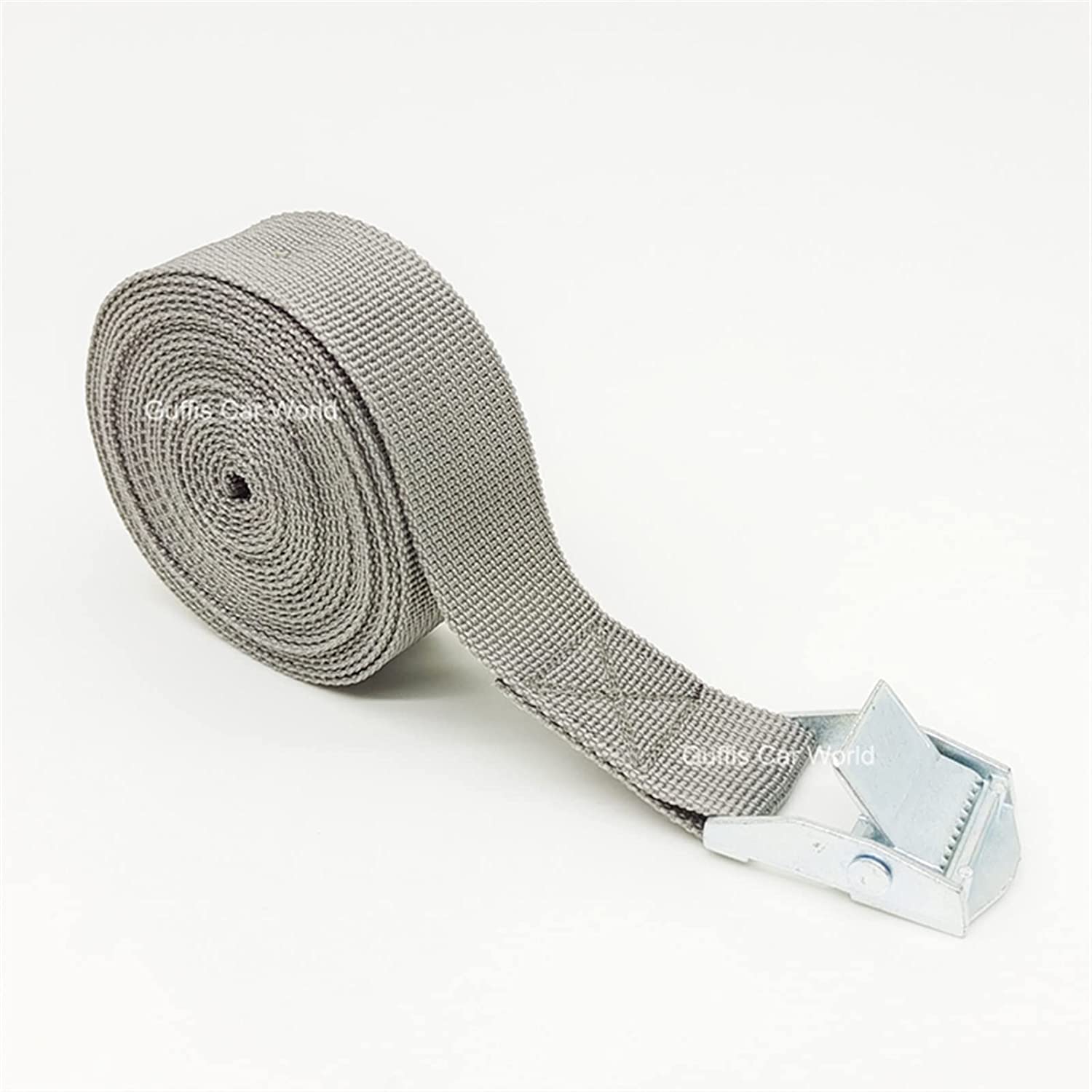 Cinghie di ancoraggio, Cinghie di ancoraggio, Cinghie di ancoraggio Cinghie di ancoraggio con fibbia da 2 metri Cinghie di carico for auto Moto Bici con fibbia in metallo Corda di traino Cintura a cri