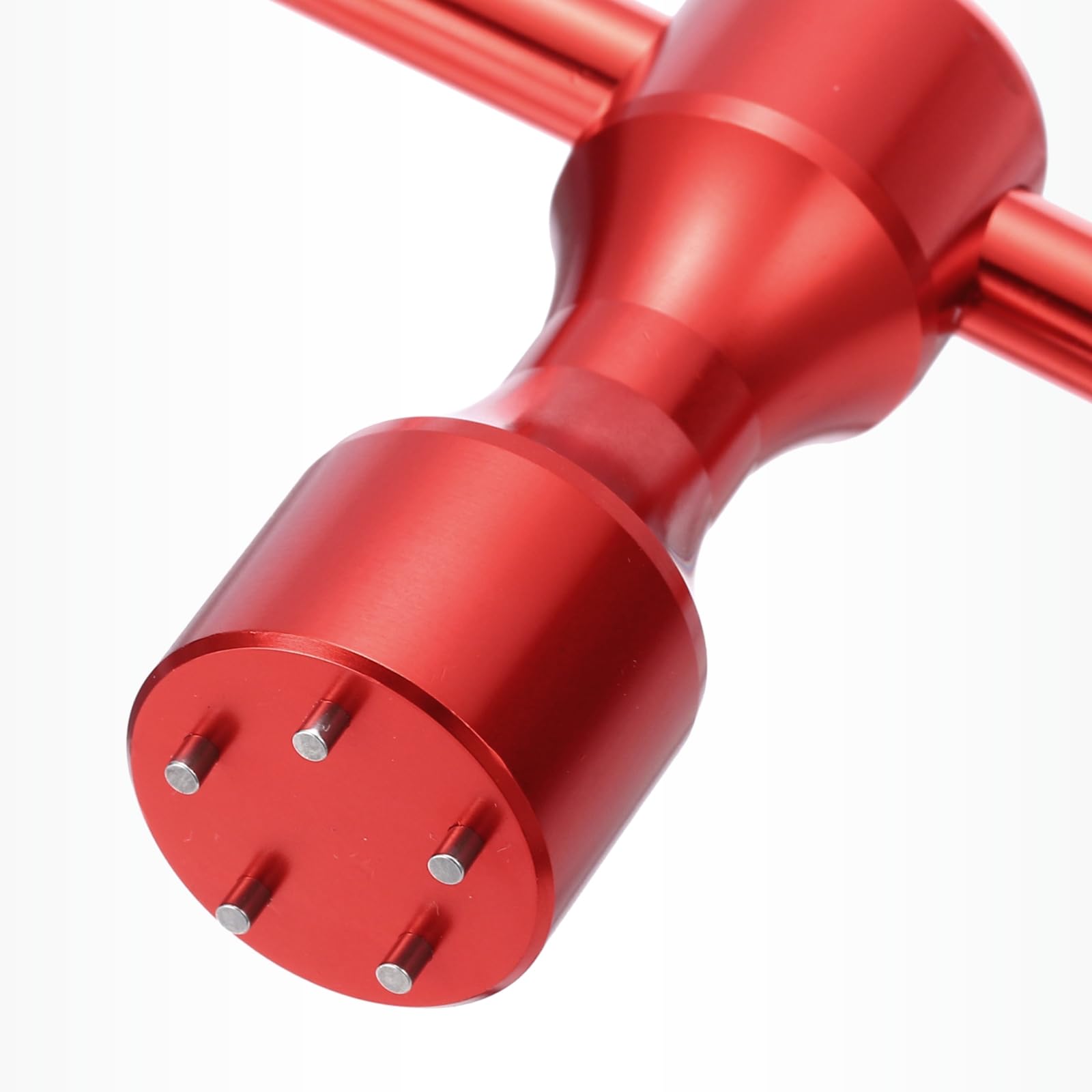 QUARKZMAN Llave De Tornillo De Peso Para Golf De Aleación De Aluminio Con 5 Agujeros Para Pines Llave De Reemplazo De Peso Para Putter Para Studio Select Button Back Putter Rojo