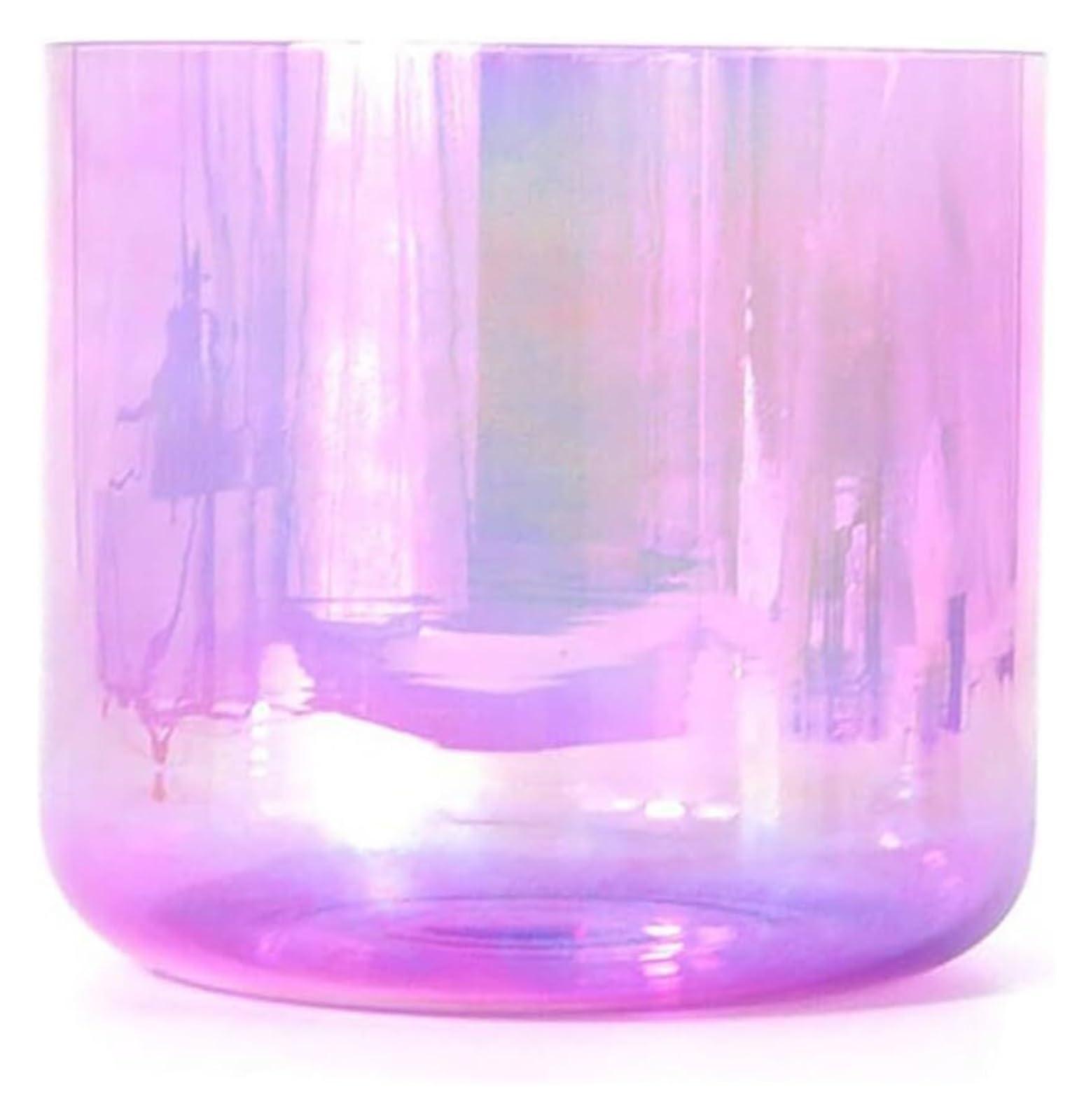 Set di campane tibetane in cristallo alchemico, 432 Hz, trasparente, aiuto per la meditazione, allevia l'ansia di stanchezza, adatto per principianti e professionisti (nota a 6 pollici)