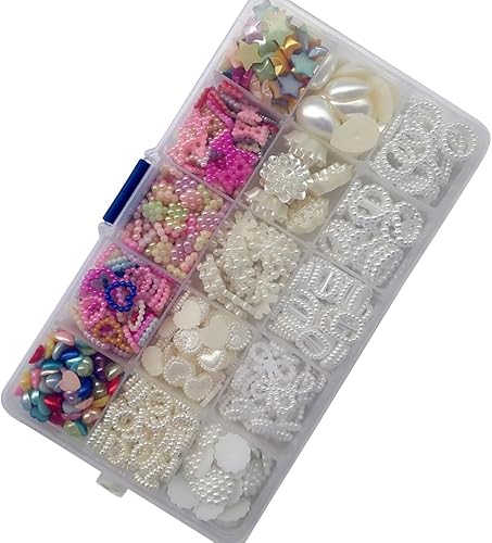 Chenkou Craft 700 cuentas de lágrima con diseño de corazón, diseño de corazón y rosa, girasol, diamantes de imitación, cuentas sueltas para