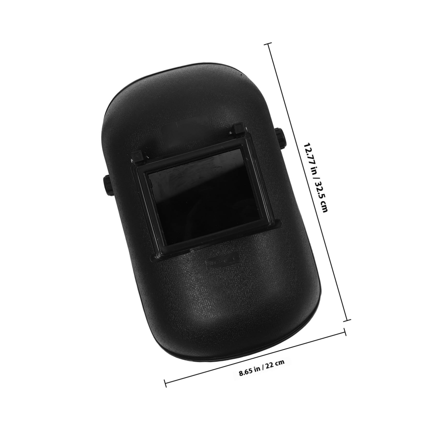 Casco de Soldadura Negro de Pp Ligero y Reutilizable para Lugares de Trabajo de Soldadura Diseño Cómodo y Protección Ocular