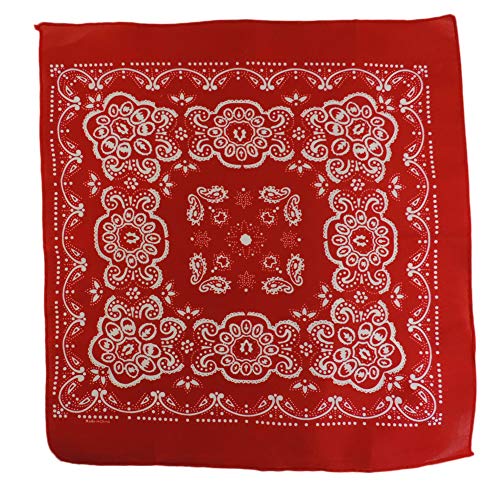 Blue Striped Child Engineer Hat, Red & White Paisley Bandana & Whistle Set - Thumbnail 3