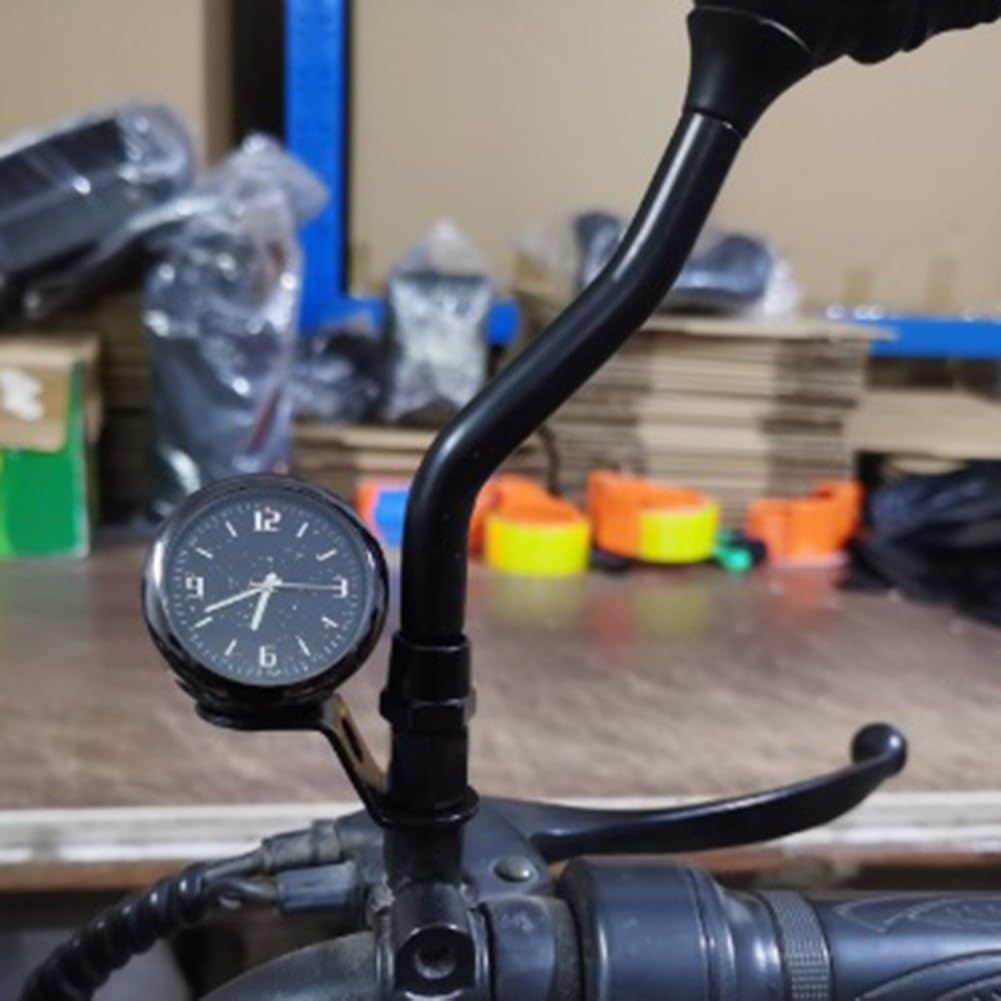 Passend für Motorrad-Lenkeruhr für alle Motorräder mit Installation