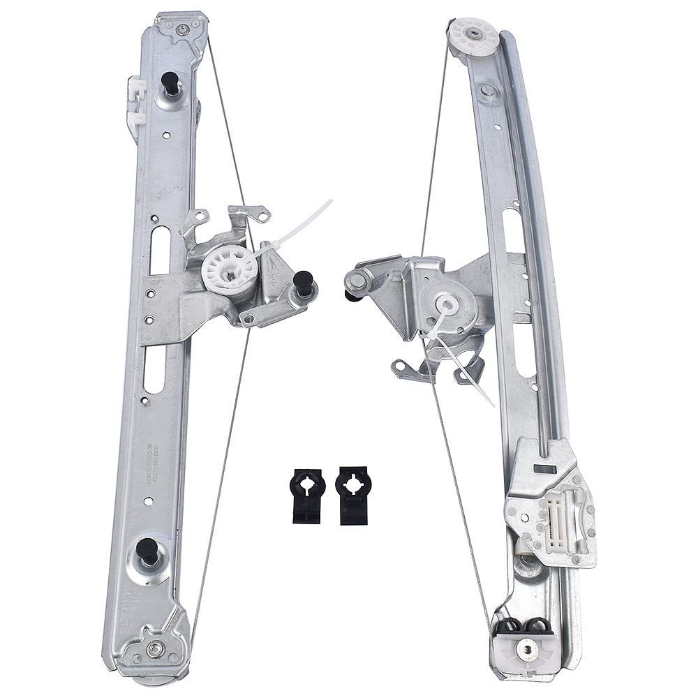 2 x Elevalunas Eléctrico Compatible con Serie 3 E46 Berlina Estate 1998-2005 51358212100 51358212099 - Trasero Izquierdo y Derecho