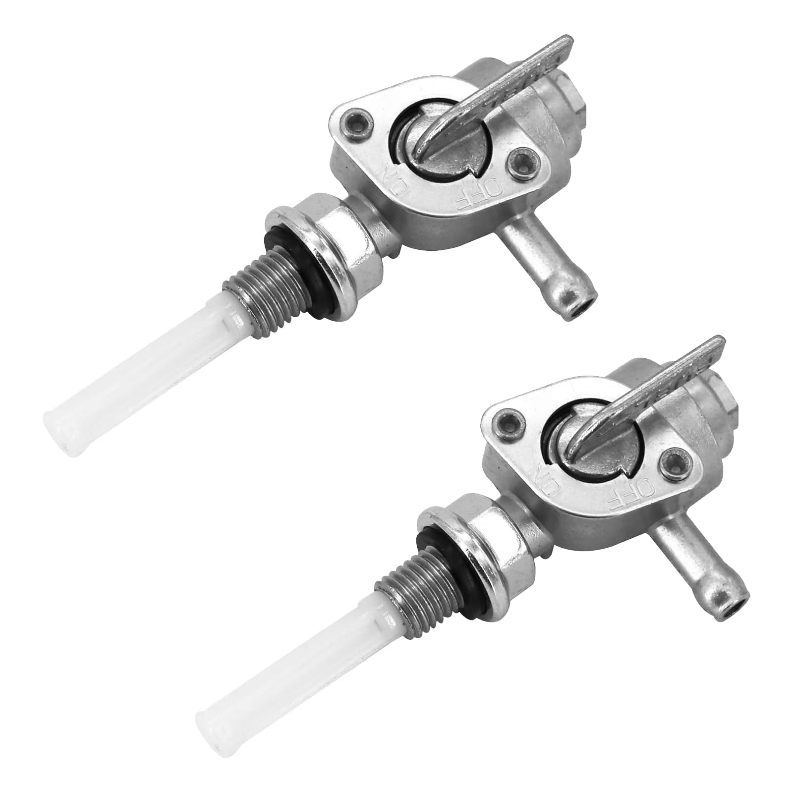 Valve d'arrêt de réservoir de carburant M10 pour moteur GX160 avec bol à sédiments - Lot de 2