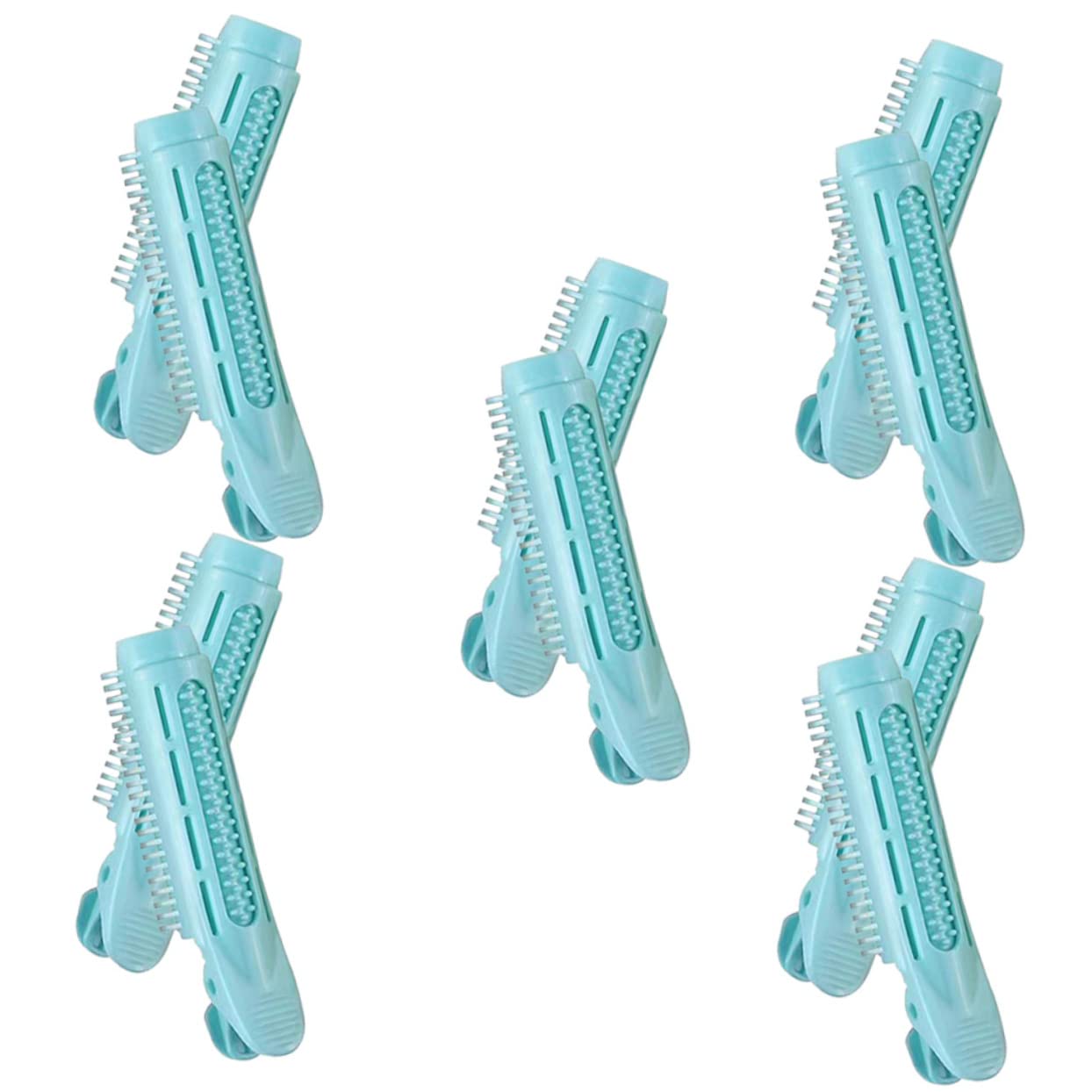 20 Piezas Rizador De Pelo Clip Para Dar Volumen Al Cabello Instantáneo Rodillos De Sujeción Con Autoagarre Pinza Para Peinar El Cabello Abdominales Esponjoso Corea Del Sur