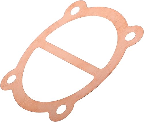 Miniatura 7 de 10 juntas de compresor de aire, placa de válvula de metal con almohadilla de cobre de 2.559 in de diámetro del cilindro para equipo industrial