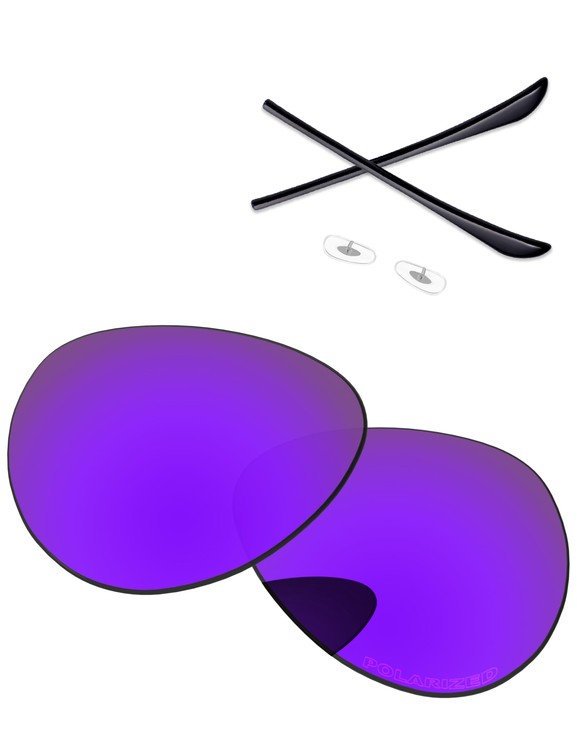 Lenti di ricambio compatibili con occhiali da sole Ray-Ban Aviator RB3025 55 mm