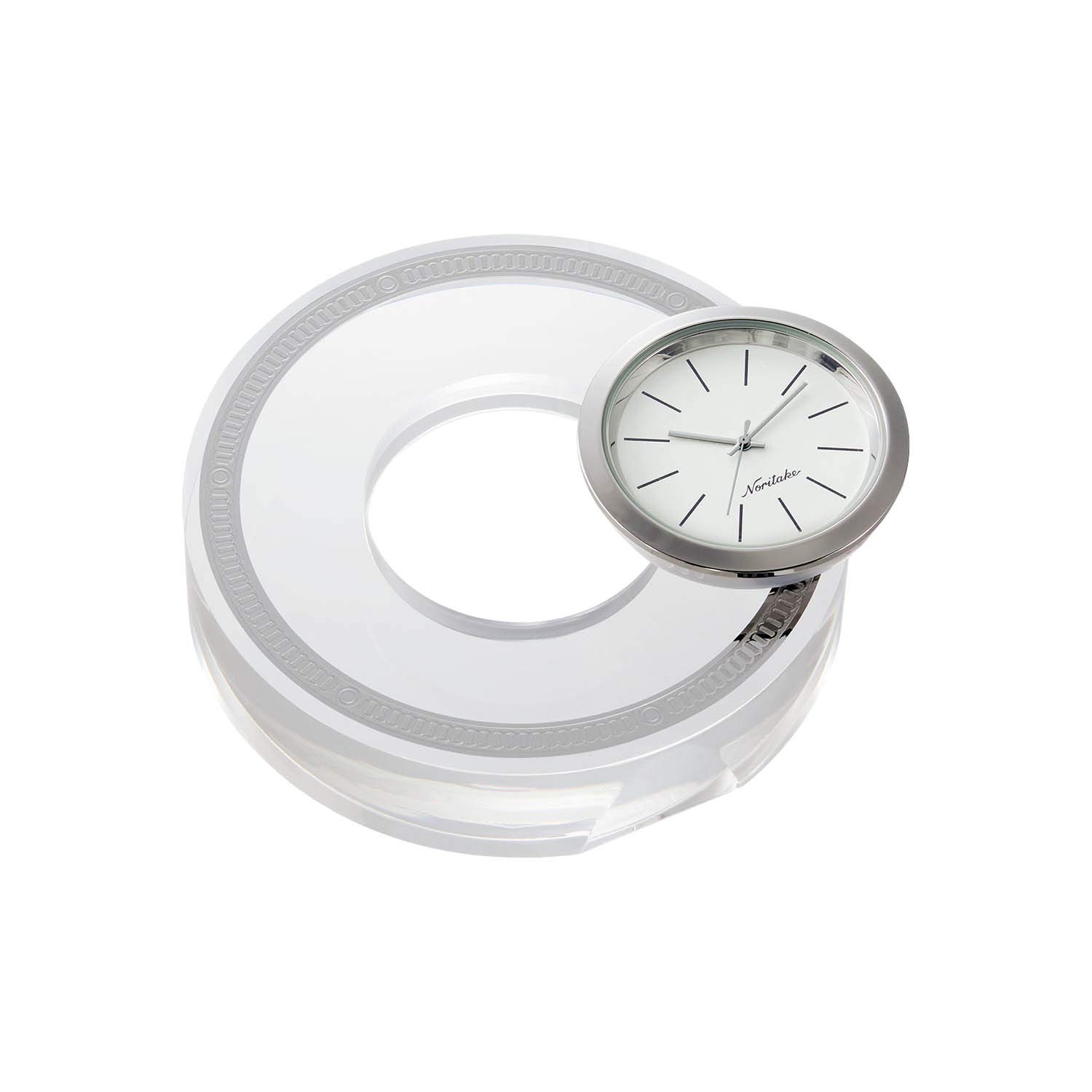 Amazon｜Noritake ノリタケ 置時計 高さ約9cm・幅約9cm・奥行き約2.5cm 