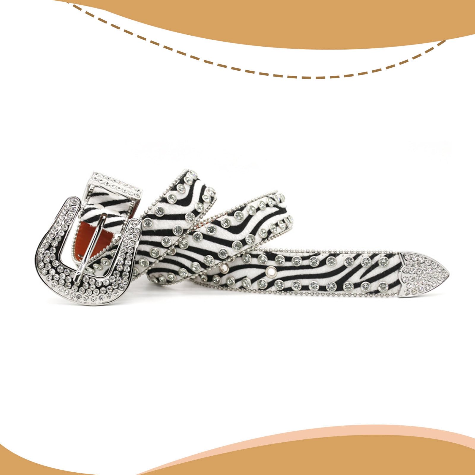 Cinturón para vaqueros, pantalones, piel sintética brillante, ribete de perlas para pantalones cortos, niñas, mujeres, accesorios de cintura, ropa casual