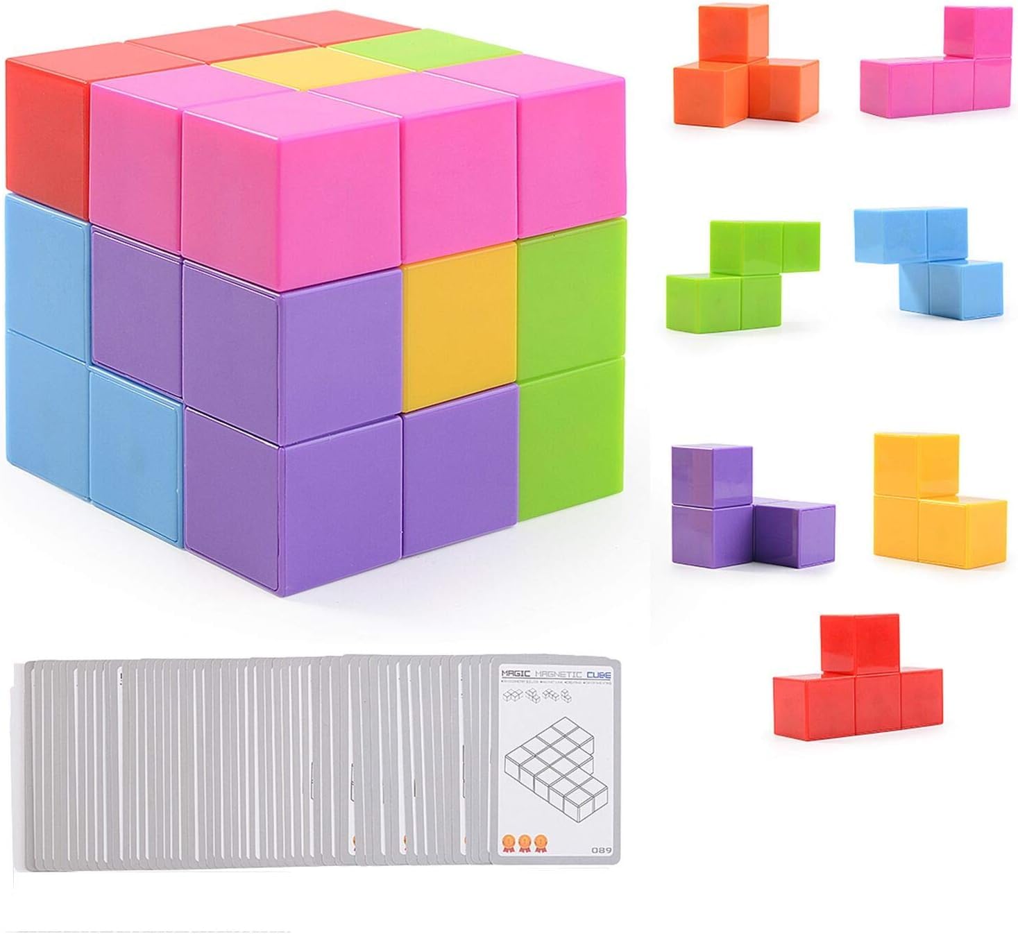 – Building Blocks, Poles Construction, STEM Building Toys, Nice Gifts for Kids over 3 Years old