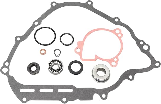 Water Pump Rebuild Kit Compatible with Yamaha RHINO 700/Grizzly 550-700/Viking 700 ATV - High-Performance Replacement Parts for Cooling System Maintenance [2,5,10]@ref