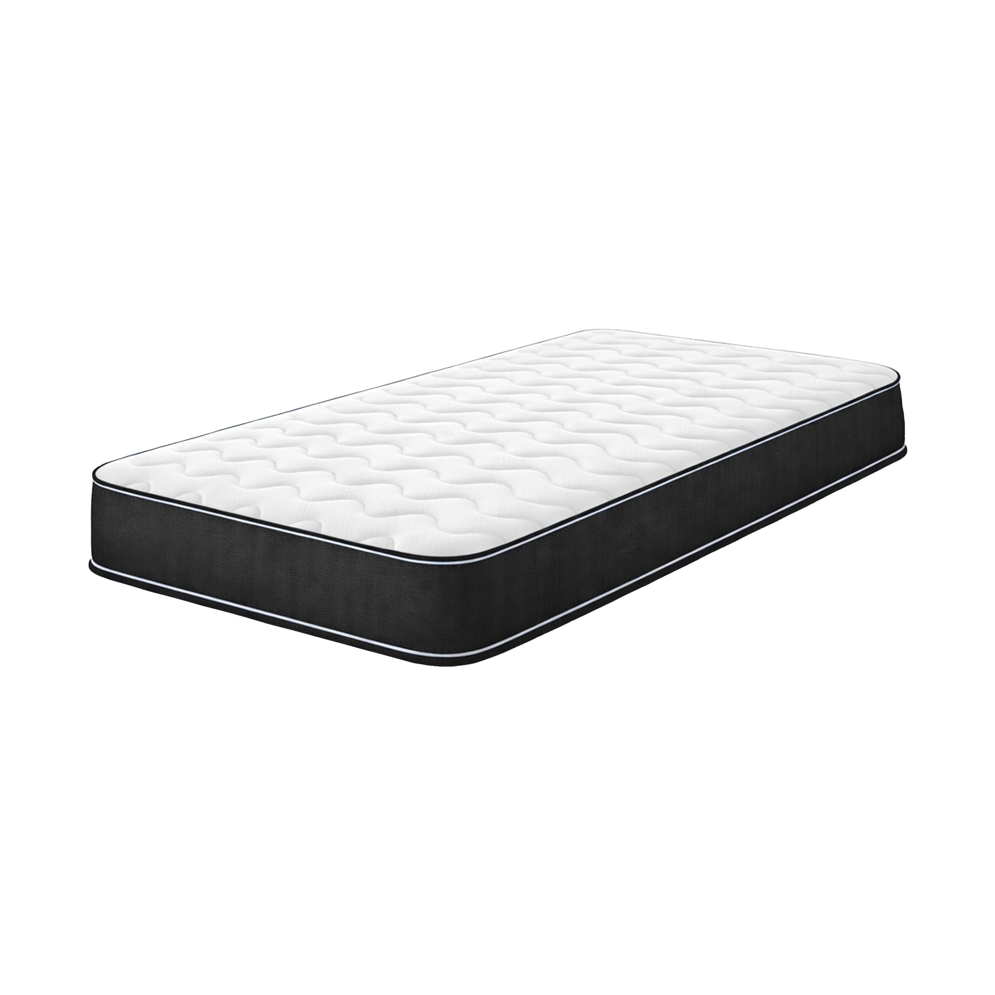 Starlight Beds Colours Range - Black European Small Single Mattress