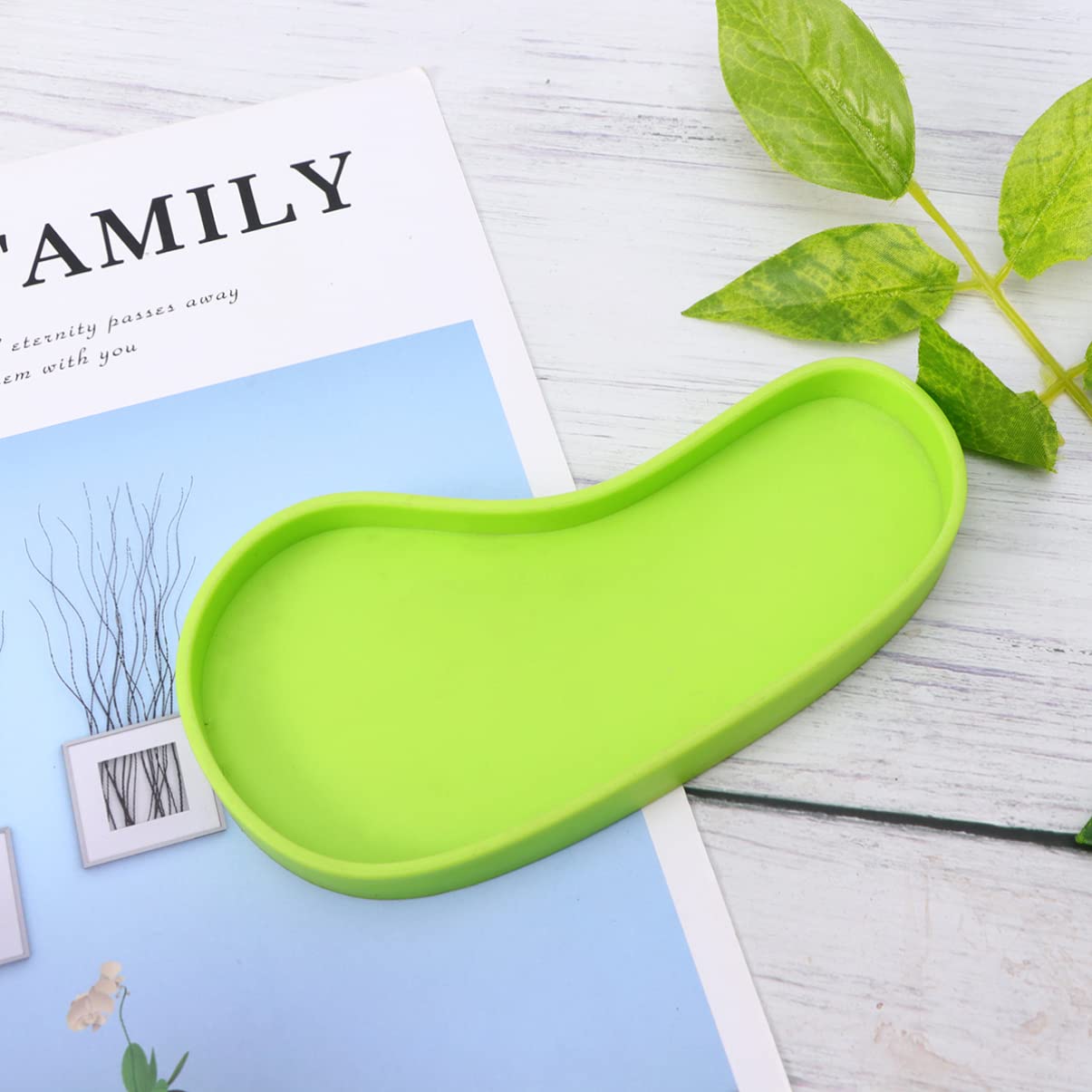 Abaodam 2Pcs Crawler Feeding Bowl Green Adorable Water Dish for Turtles Lizards and Reptiles Easy to Clean for Daily Hydration Terrariums