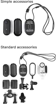 Gosnap Camera, Thumb Action Camera, Wearable Action Body Cam, 1080P Vlogging Device, Personal, Wearable Portable Cam for Cycling, Pet, Hiking, Travel