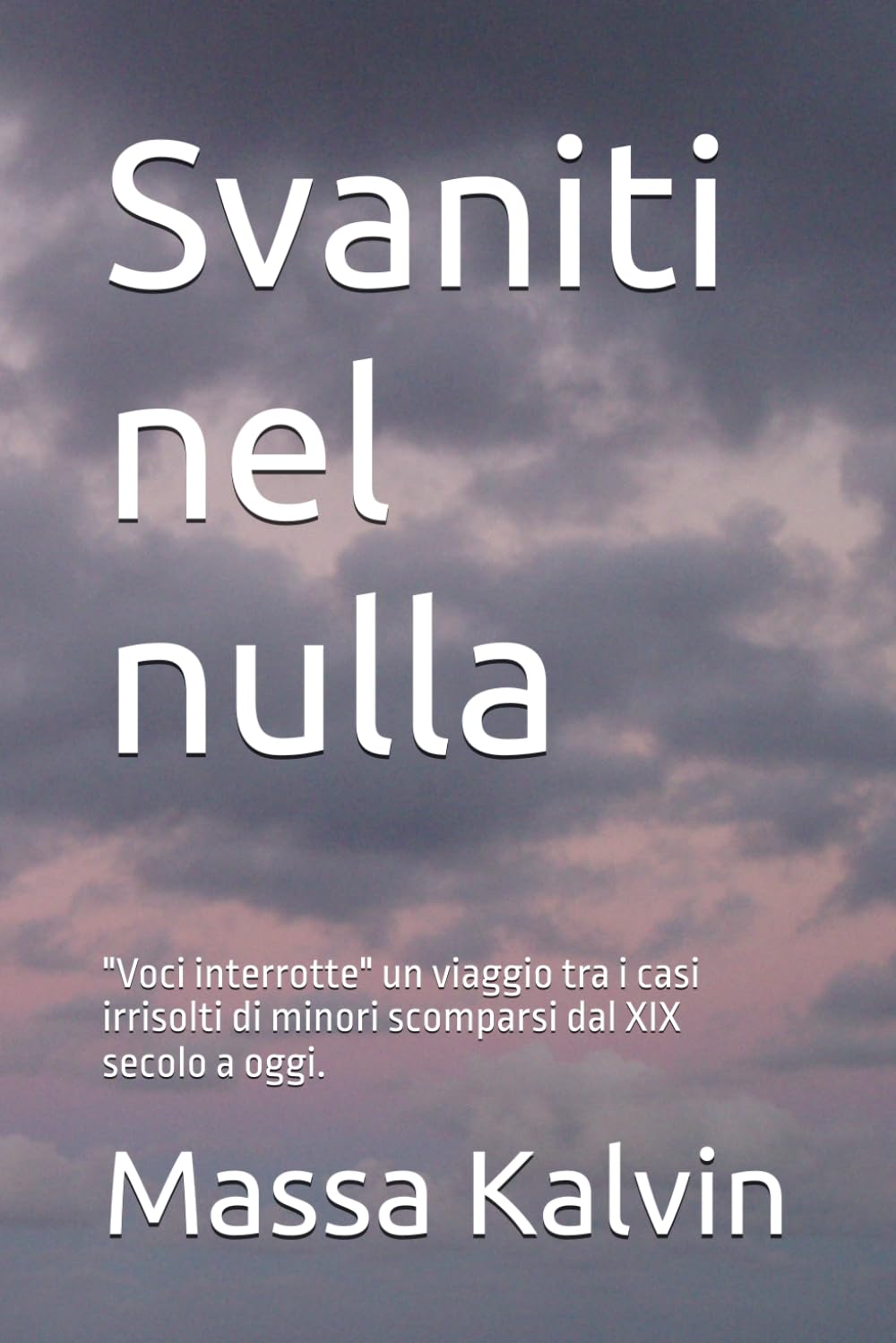 Svaniti nel nulla: "Voci interrotte" un viaggio tra i casi irrisolti di minori scomparsi dal XIX secolo a oggi.