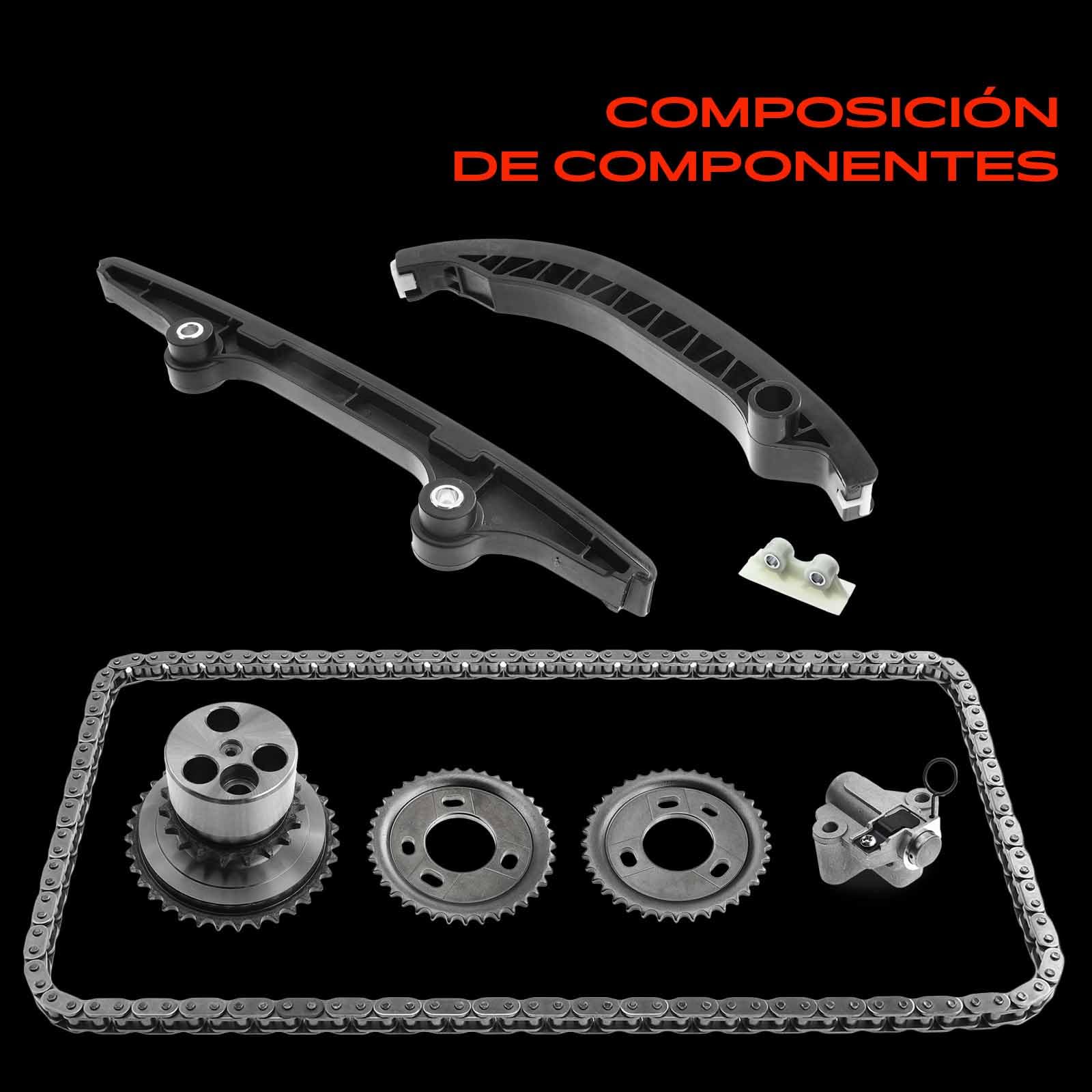 Frankberg Kit de cadena de distribución 1704066 | Compatible con: Tránsito Tourneo, Caja de puente, Caja de tránsito FA, Ducato Van 250, Autobús Jumper