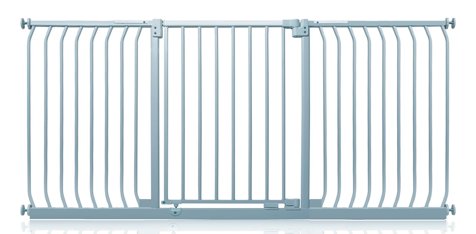 Safetots Elite Pressure Narrow Safety Gate, 65.5cm - 74.5cm, Matt White, Narrow Pressure Fit Stair Gate, Baby Gate for Doors Hallways and Spaces, Safety Barrier, Easy Installation — view 34