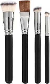 4pcs Multi-use Synthetic Fiber Makeup Brushes...