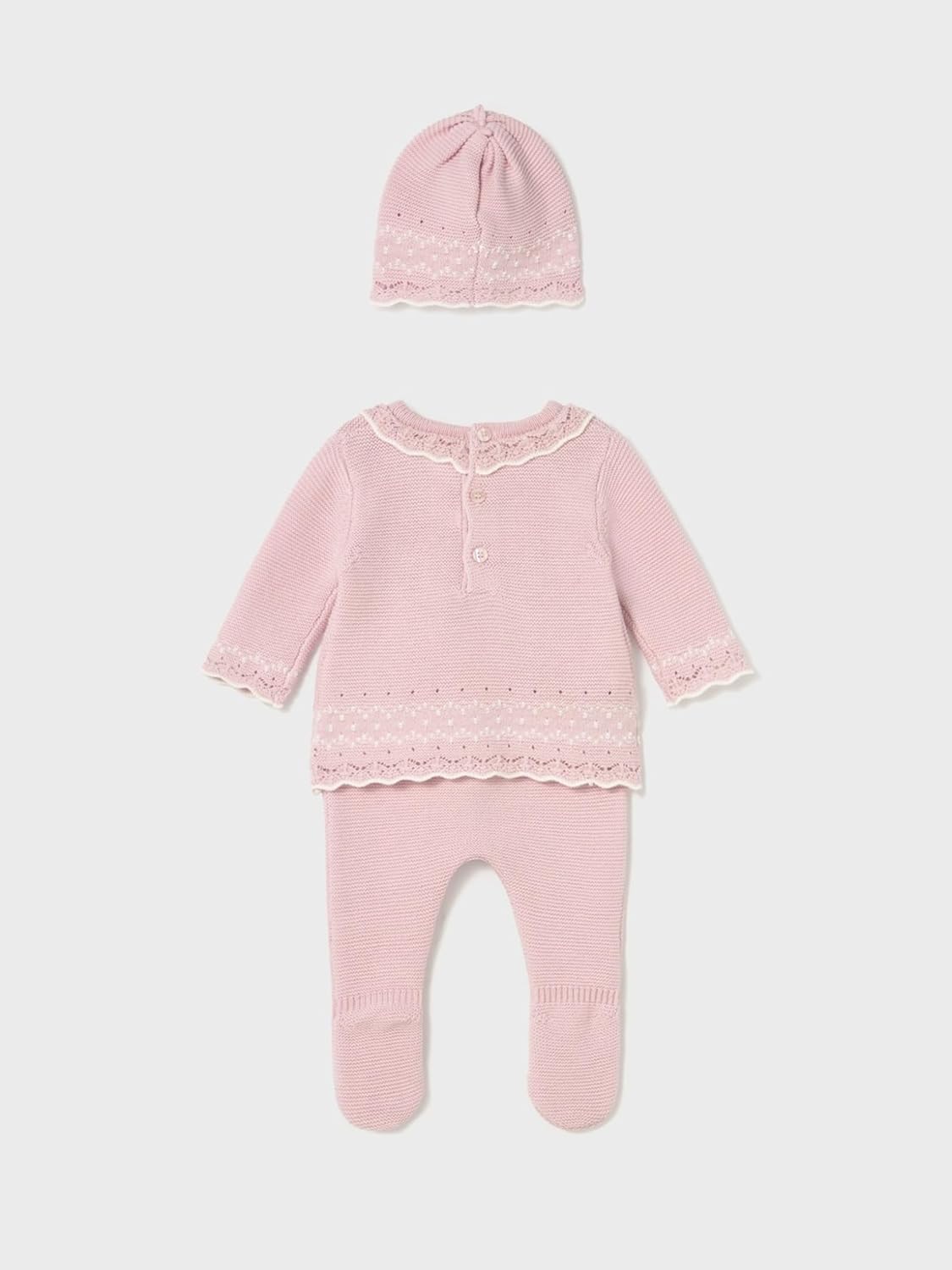 Mayoral Leg Warmer & hat Set for Baby-Girls Crystal