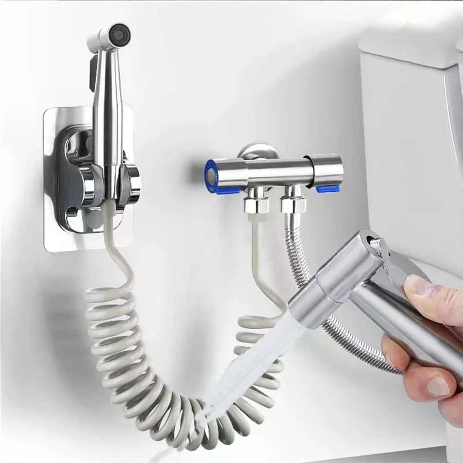 Doccetta per Bidet Set doccetta bidet a doppia uscita