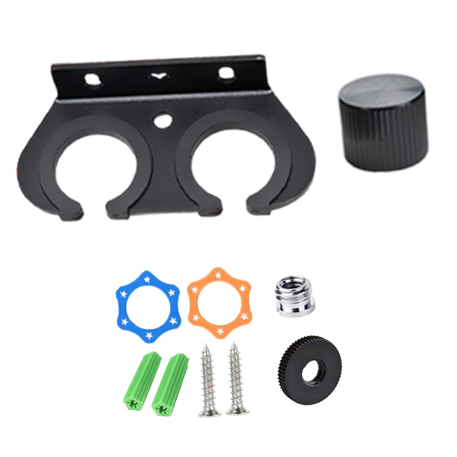 SECRET DESIRE Microphone Holder for Wall Mics Storage Hanger for Performance Recording 2 slot-image-39