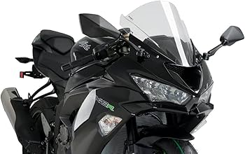 Puig Racing Screen YZF-R6 クリア 17-19年式 Amazon.com: Puig Racing Screen Kawasaki ZX-6R 19- C/Clear : Automotive