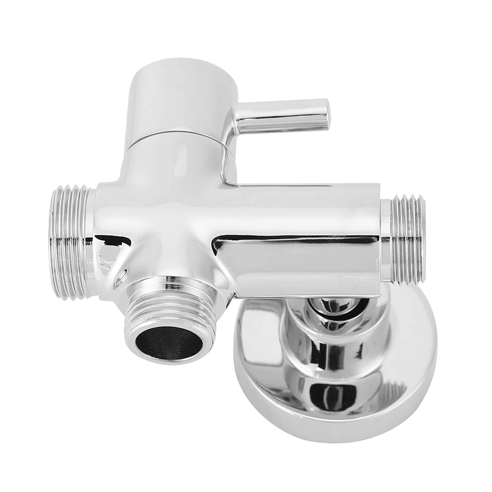 Shower Diverter, G1/2 Shower Valve Copper Shower Hose Attachment with Base Accessories for Hand Held Shower Replacement Part - Image 4