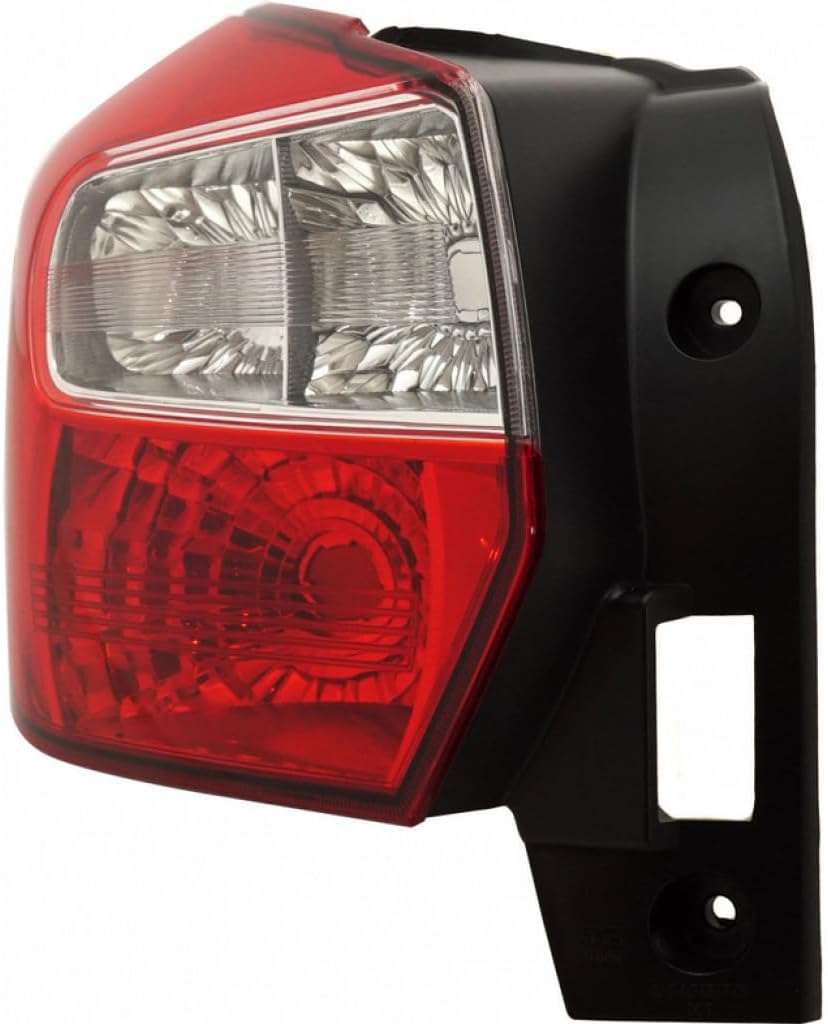 For Subaru Crosstrek 2016 2017 Tail Light Driver and Passenger Side | Pair | Outer | Clear and Red Lens | Wagon | Replacement For SU2818104, SU2819104 | 84912FJ070, 84912FJ060