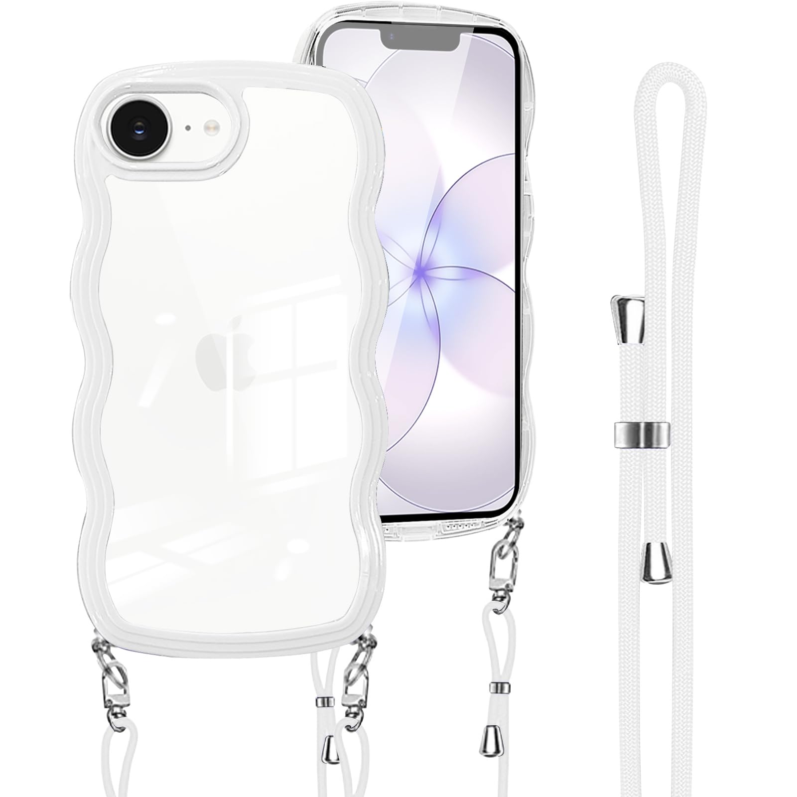 Amazon.co.jp: Shengkawang iPhone 17e 用 ケース ショルダー iPhone