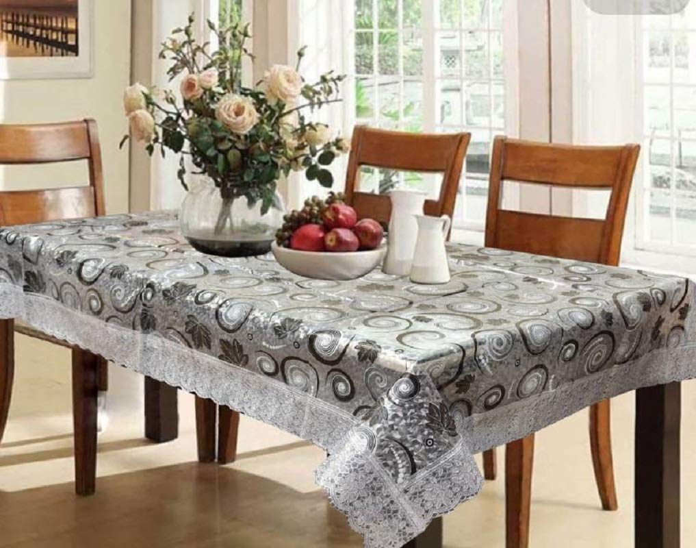 Buy Kuber Industries PVC Dining Table Cover 6 Seater Multicolor