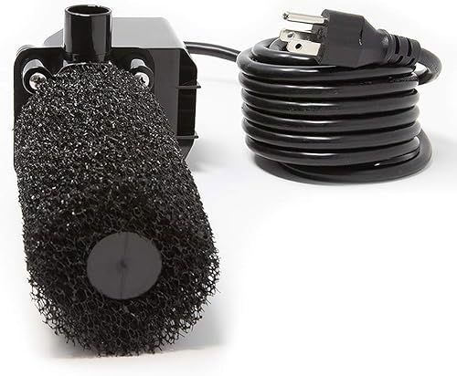 Miniatura 5 de Beckett FR680 - Juego de bomba de agua sumergible para estanques, caudal máximo de 680 galones por hora, color negro