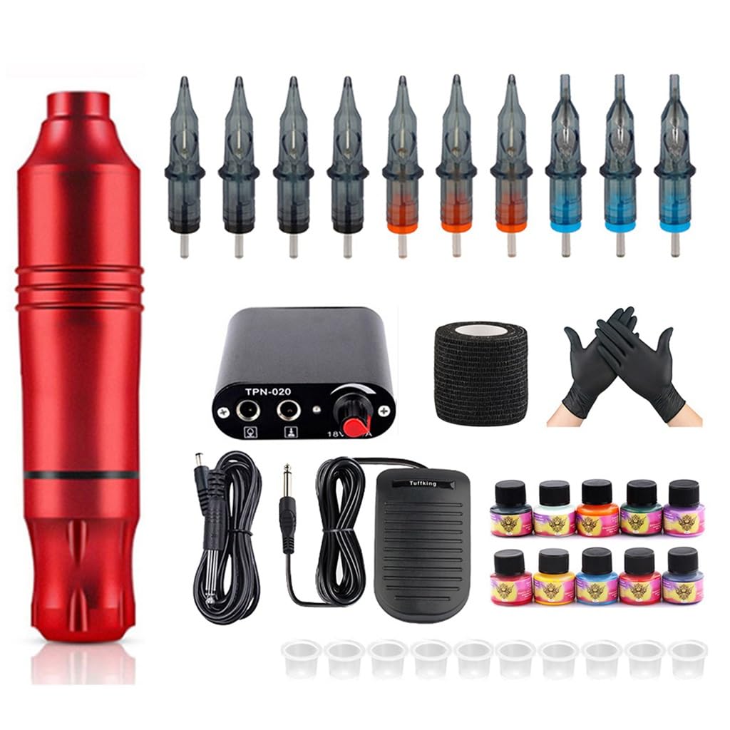 Amazon | 電動タトゥーマシン｜タトゥー用品｜タトゥーマシンセット