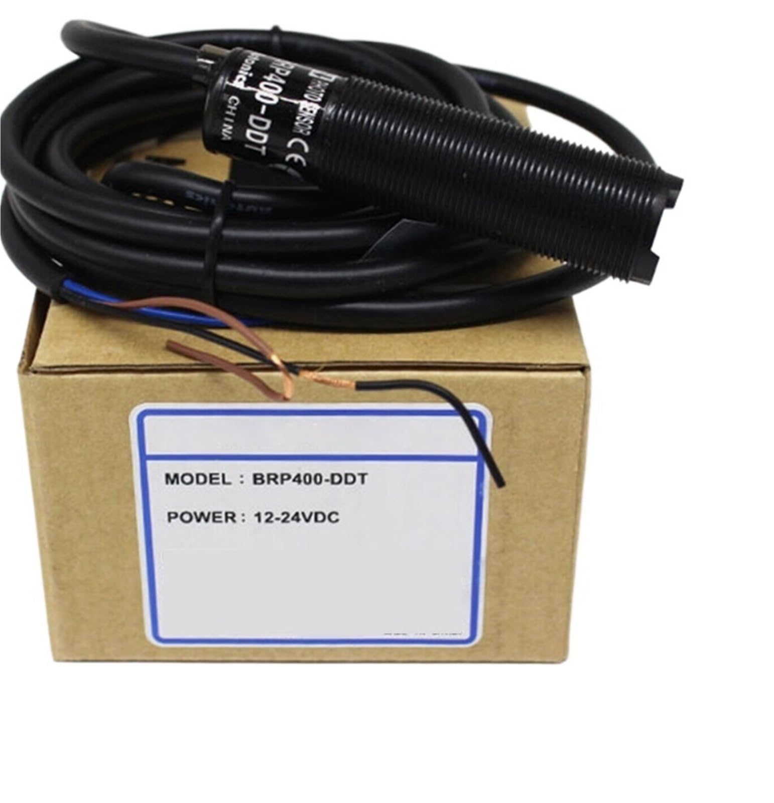 LYEUXHJPX 1pcs BRP400-DDT BRP400-DDT-P Photoelectric Switch Sensor(BRP400-DDT NPN)