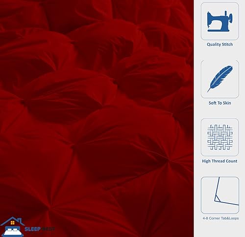 Miniatura 3 de Edredón de plumón de ganso blanco para todas las estaciones, con 4 lengüetas en las esquinas, tamaño RV, 1 pieza, edredón plisado de 500 GSM con