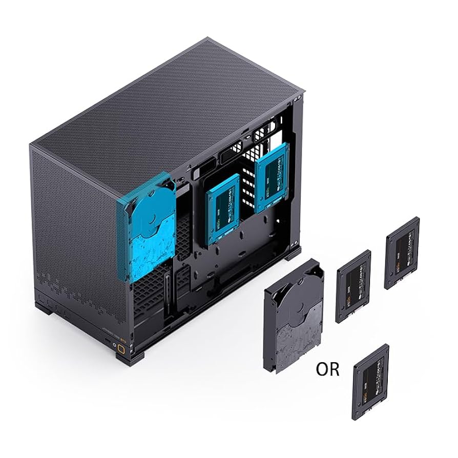 JONSBO D32 PRO MATXケース ブラック 乔思伯JONSBO