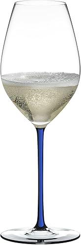Riedel Fatto A Mano - Copa de champán, color azul