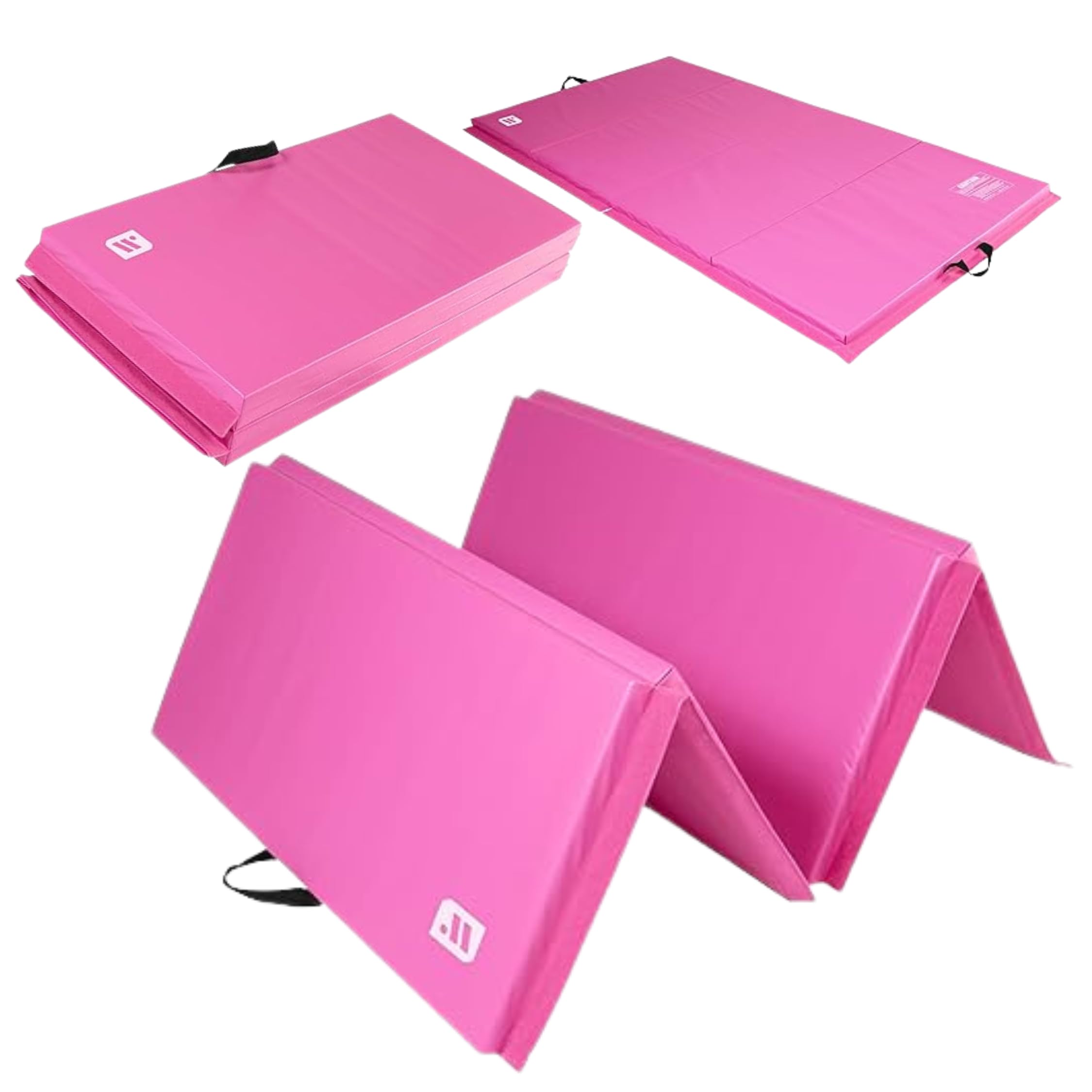 We Sell Mats - 4 ft x 8 ft x 2 in Personal Fitness & Exercise Mat for Home Workout - Lightweight and Folds for Carrying – All Purpose Home Gym Mat –