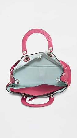 WHAT GOES AROUND AROUND Women's Pre-Loved Dior Calfskin Diorissimo Medium Tote Bag